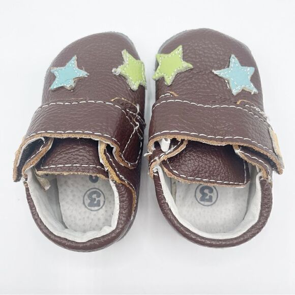 Outbak’s soft soled leather shoes - size 3 month - Picture 2 of 5